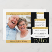 Invitation unique pour la fête d'anniversaire de 5 (Devant / Derrière)