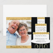 Invitation unique pour une fête d'anniversaire de  (Devant / Derrière)