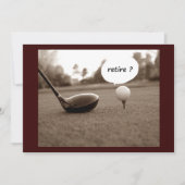 INVITATION "UNIQUE RETRAITE PARTY" (Devant)