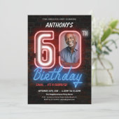 Invitation Unique Surprise 60e anniversaire (Debout devant)