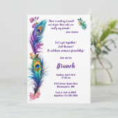 Invitation Unissons-nous pour célébrer l'amitié des femmes (Debout devant)