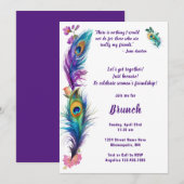 Invitation Unissons-nous pour célébrer l'amitié des femmes (Devant / Derrière)