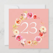 Invitation Unité rose (Devant)