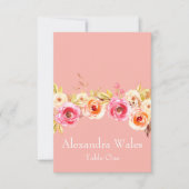 Invitation Unité Rose (Devant)