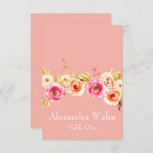 Invitation Unité Rose (Devant / Derrière)