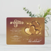 Invitation United Gold Party (Debout devant)