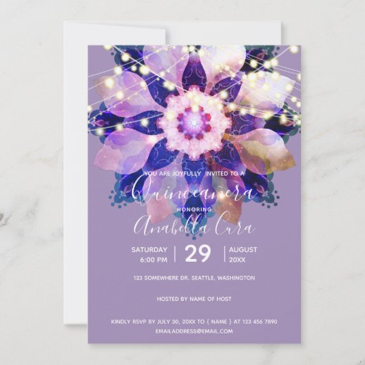 Invitation Unity Mandala (Devant)