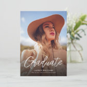 Invitation Université de Caroline de l'Est | Logo de l'écu (Debout devant)