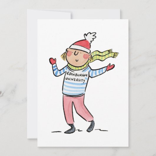 Invitation Université d'Édimbourg (Devant)