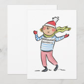 Invitation Université d'Édimbourg (Devant / Derrière)