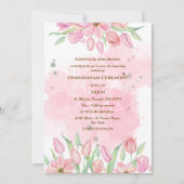 Invitation Upanayanam aka Hindu Holy Thread Janeu Cérémonie (Devant)