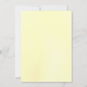 Invitation Upanayanam aka Hindu Holy Thread Janeu Cérémonie (Dos)