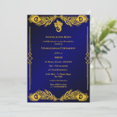 Invitation Upanayanam aka Hindu Holy Thread Janeu Cérémonie (Debout devant)