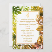 Invitation Upanayanam aka Hindu Holy Thread Janeu Cérémonie (Devant)