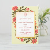 Invitation Upanayanam aka Hindu Holy Thread Janeu Cérémonie (Debout devant)