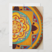 Invitation Upanayanam aka Hindu Holy Thread Janeu Cérémonie (Dos)