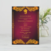 Invitation Upanayanam aka Hindu Holy Thread Janeu Ceremony (Debout devant)