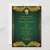 Invitation Upanayanam aka Hindu Holy Thread Janeu Ceremony (Devant)