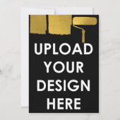 Invitation Upload Custom 5x7" Blank Promotional Business (Devant)