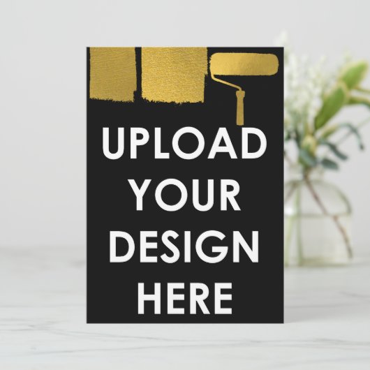 Invitation Upload Custom 5x7" Blank Promotional Business (Debout devant)