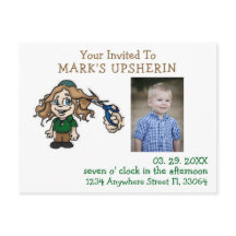 Invitation Upsherin Postcard