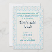 Invitation Upsherin Premier coupe de cheveux juif 3e annivers (Devant)