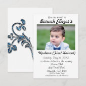 Invitation Upshernish Upshern Upsherin Invitations (Devant / Derrière)