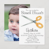 Invitation Upshernish Upshern Upsherin Invitations (Devant / Derrière)