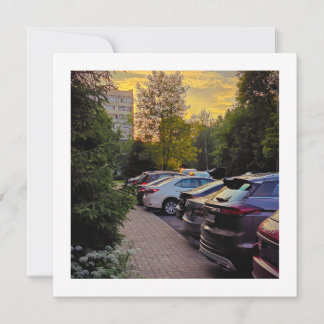 Invitation Urbaine Lueur du Soir – Personnalisable