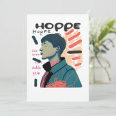 Invitation Urban Hope - Abstract Portrait Illustration (Debout devant)
