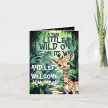 Urban Safari : Baby shower chic