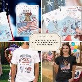 Invitation US 250 1776-2026 Texas Style 4th of July