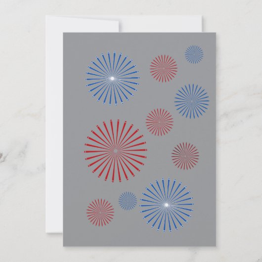 Invitation USA 250 ans de fête avec Gnome & Eagle (Dos)