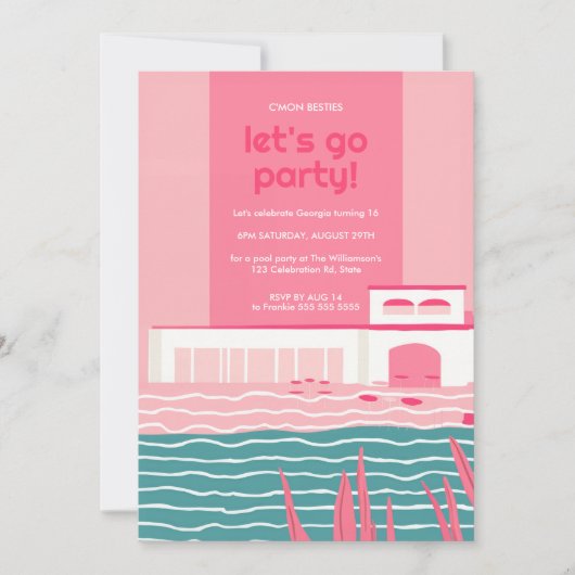 Invitation V1 personnalisé pour Tathyana (Devant)