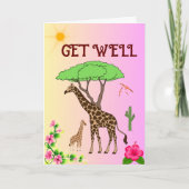 Invitation Va Bien Bientôt ! Nous vous souhaitons une reprise (Devant)