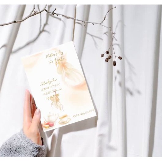 Invitation vacances à plat