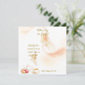 Invitation vacances à plat (Debout devant)