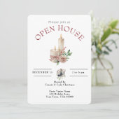 INVITATION VACANCES ACCUEIL CHRISTMAS CANDLE (Debout devant)