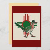 Invitation Vacances au Nouveau-Mexique  (Devant / Derrière)