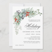 Invitation Vacances Botanique Verdure Corporate Party (Devant)