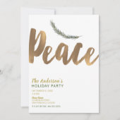 Invitation Vacances botaniques Direction de la Paix Pine Rust (Devant)