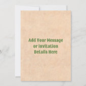 Invitation Vacances de Noël dans le sud-ouest du Chili (Dos)