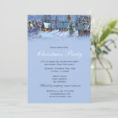 Invitation Vacances de Noël élégantes et classiques (Debout devant)