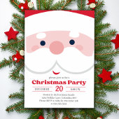 Invitation Vacances de Noël tout simplement mignonnes Père No