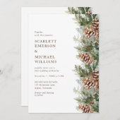 Invitation Vacances d'hiver (Devant / Derrière)