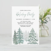 Invitation Vacances d'hiver (Debout devant)