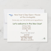 Invitation vacances d'hiver (Dos)