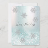 Invitation Vacances d'hiver aux merveilles (Dos)