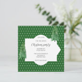 Invitation Vacances d'hiver Green Country Beauté (Debout devant)