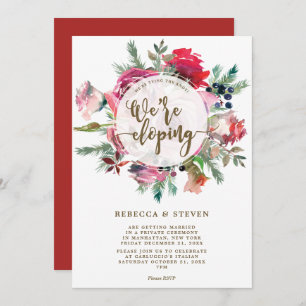 Invitation vacances d'hiver liées à l'invitation du noeud qui